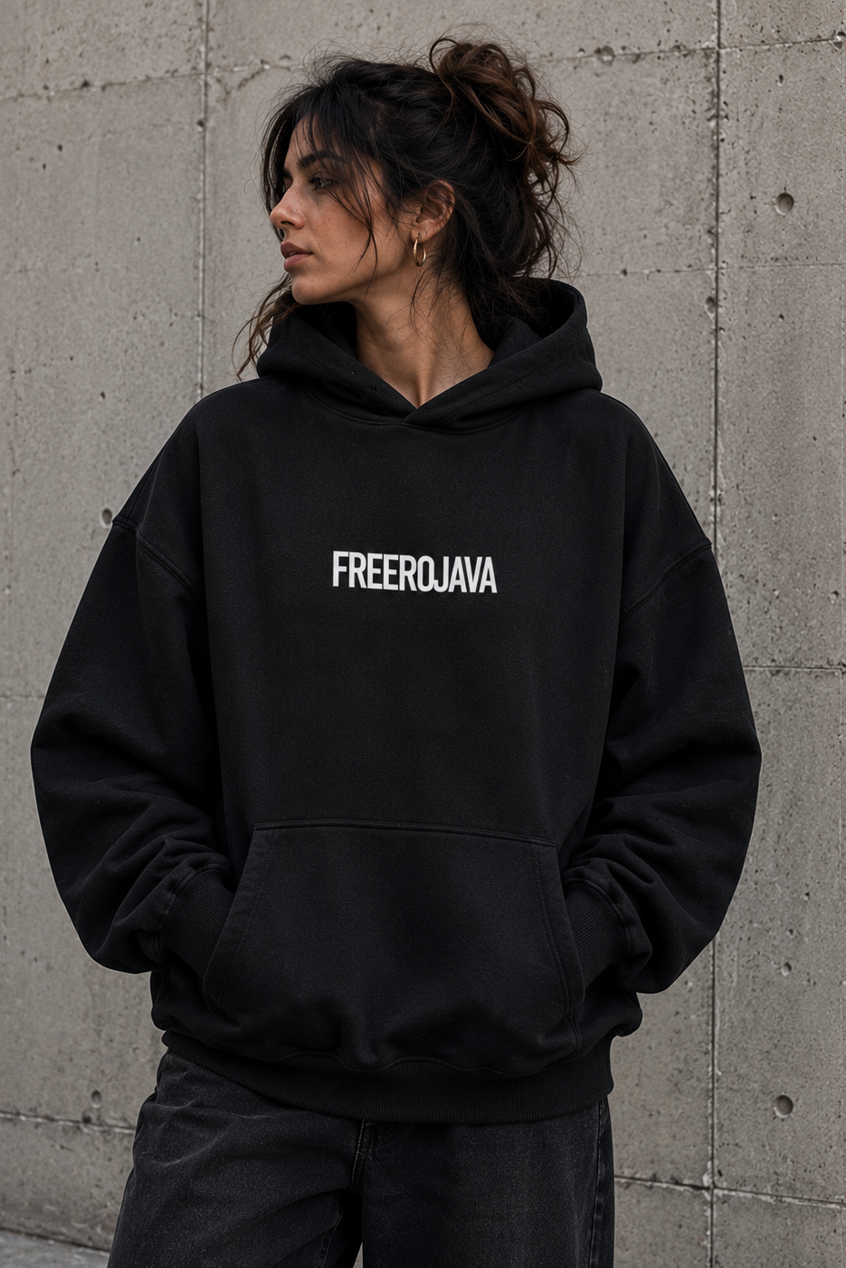 FREEROJAVA OVERSIZED HOODIE